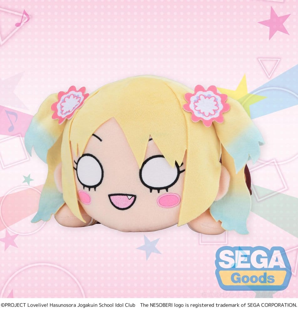 Love Live! peluche Nesoberi (Lay-Down) Osawa Rurino - Winter Uniform (M) 16 cm