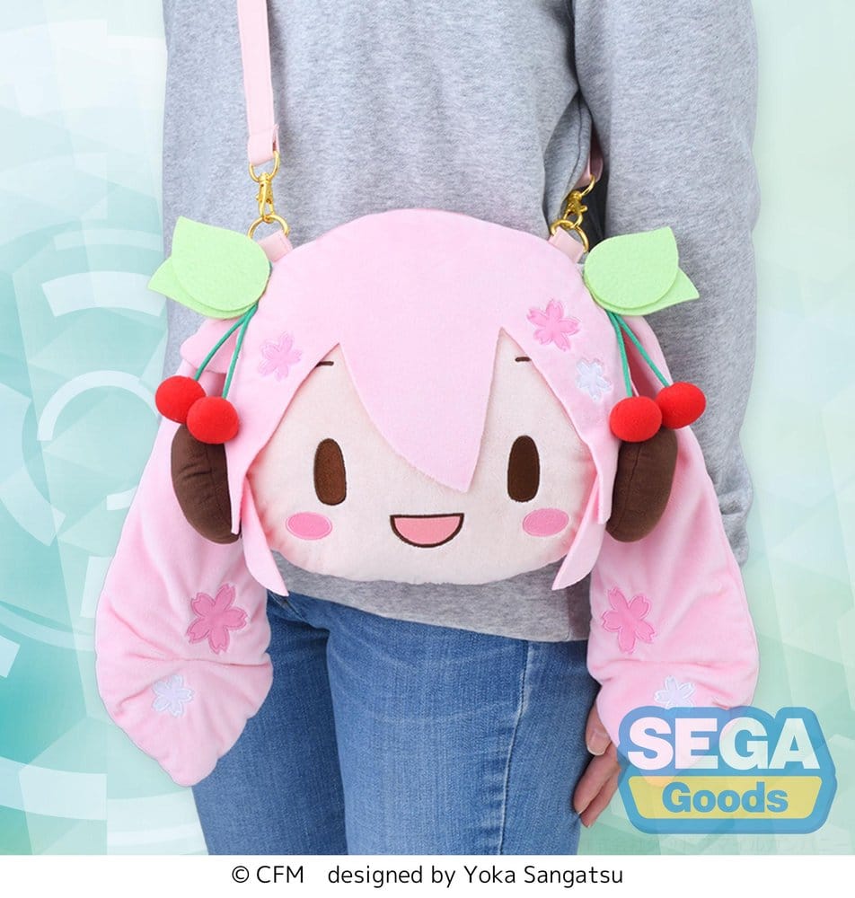 Character Vocal Series 01: Hatsune Miku sac à bandoulière fuwa petit Sakura Miku Face (M)