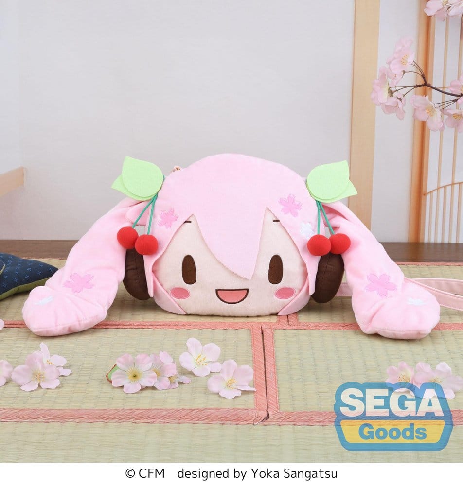 Character Vocal Series 01: Hatsune Miku sac à bandoulière fuwa petit Sakura Miku Face (M)