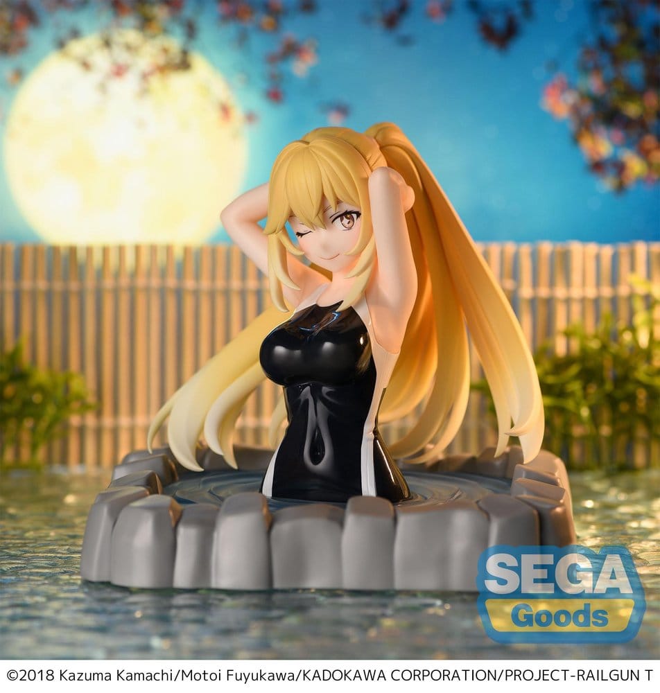 A Certain Scientific Railgun T statuette PVC Thermae Utopia Misaki Shokuhou 14 cm