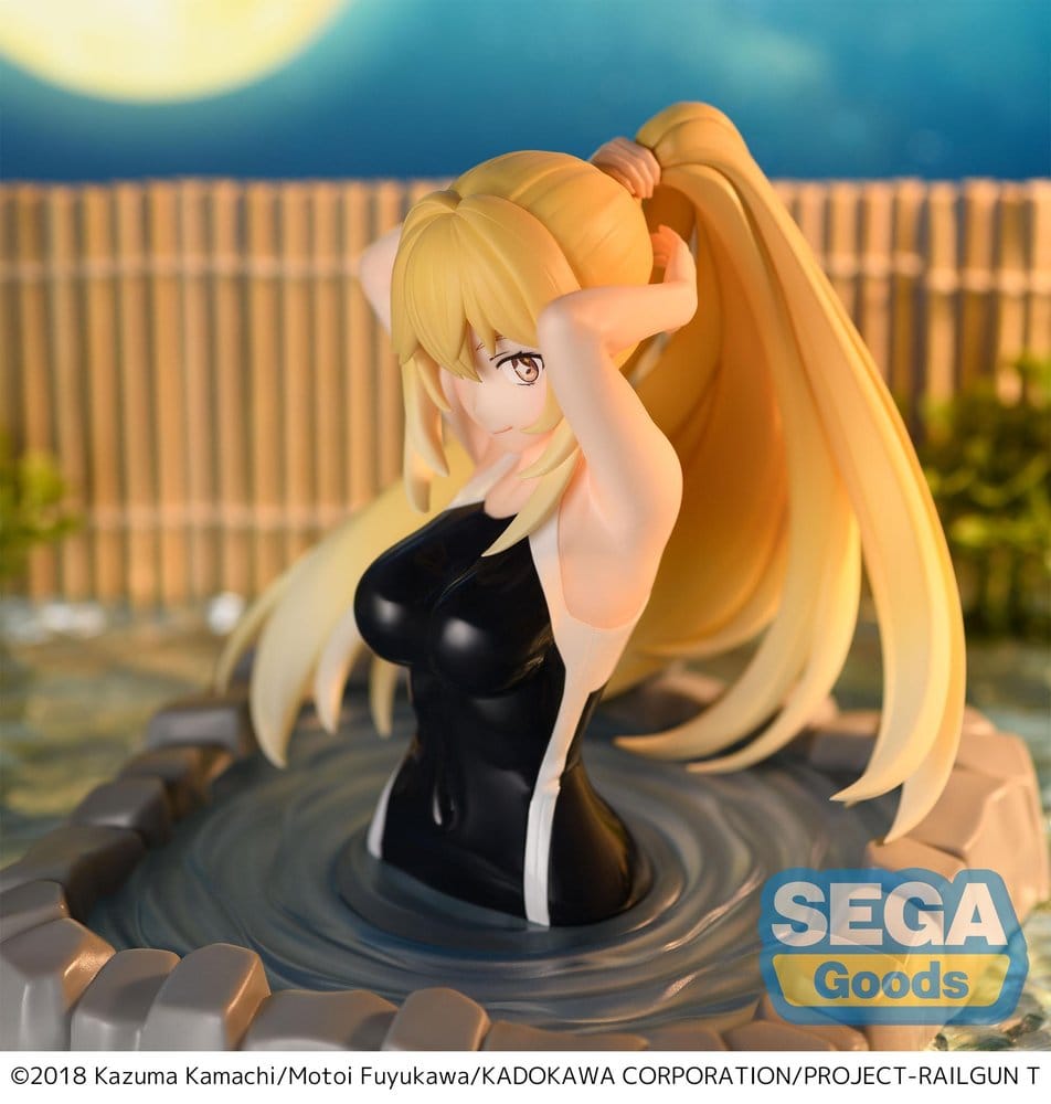 A Certain Scientific Railgun T statuette PVC Thermae Utopia Misaki Shokuhou 14 cm