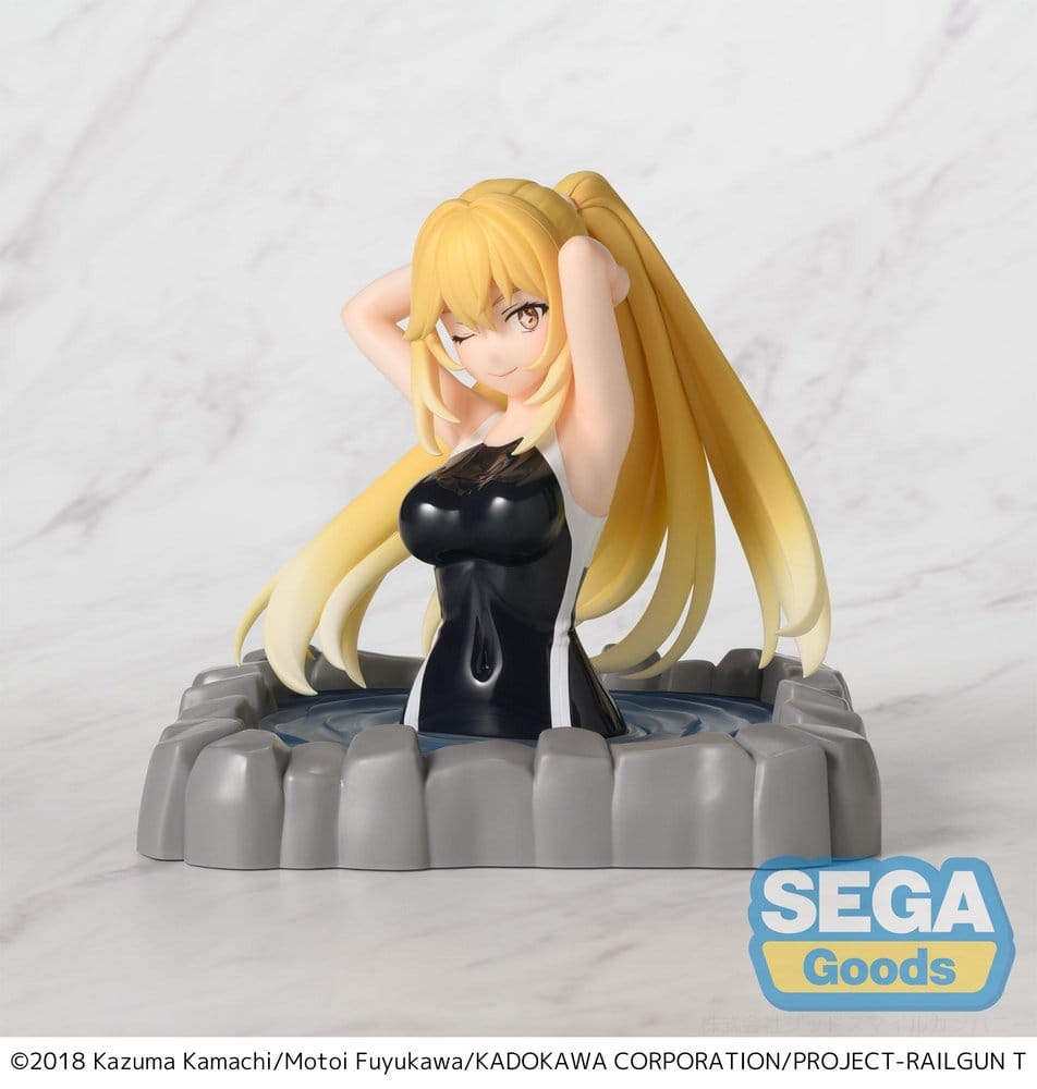 A Certain Scientific Railgun T statuette PVC Thermae Utopia Misaki Shokuhou 14 cm