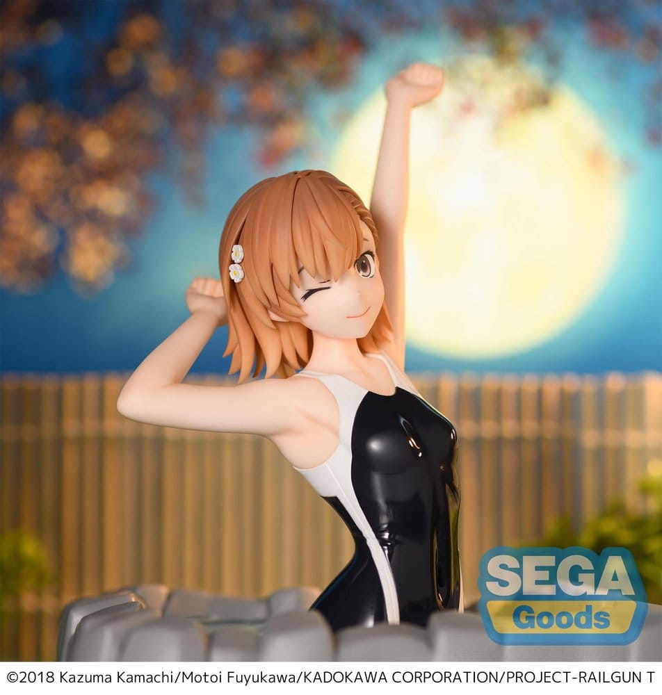 A Certain Scientific Railgun T statuette PVC Thermae Utopia Mikoto Misaka 14 cm