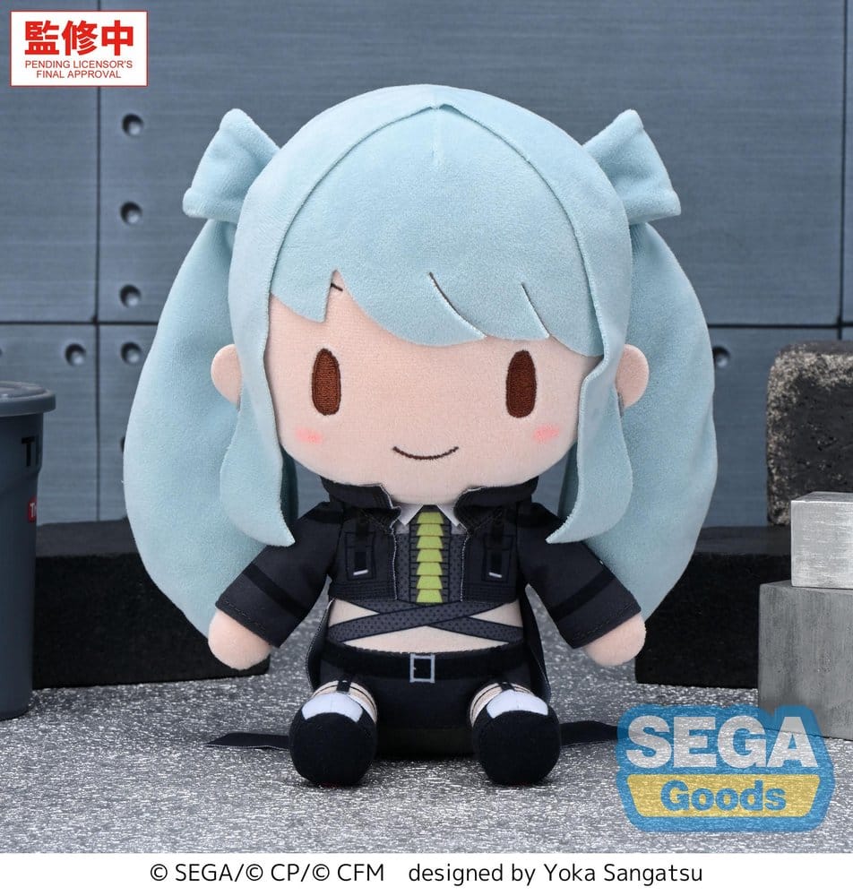 Hatsune Miku: Colorful Stage! Fuwa Petit porte-clés peluche Street SEKAI Hatsune Miku Brand New World 22 cm