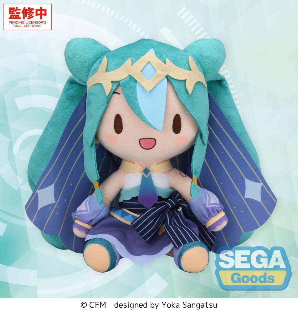 Character Vocal Series 01: Hatsune Miku fuwa petit M peluche Hatsune Miku -Cosmic-