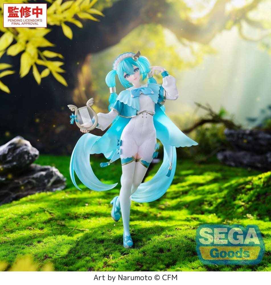 Hatsune Miku Luminasta figurine PVC Wandering Minstrel 21 cm