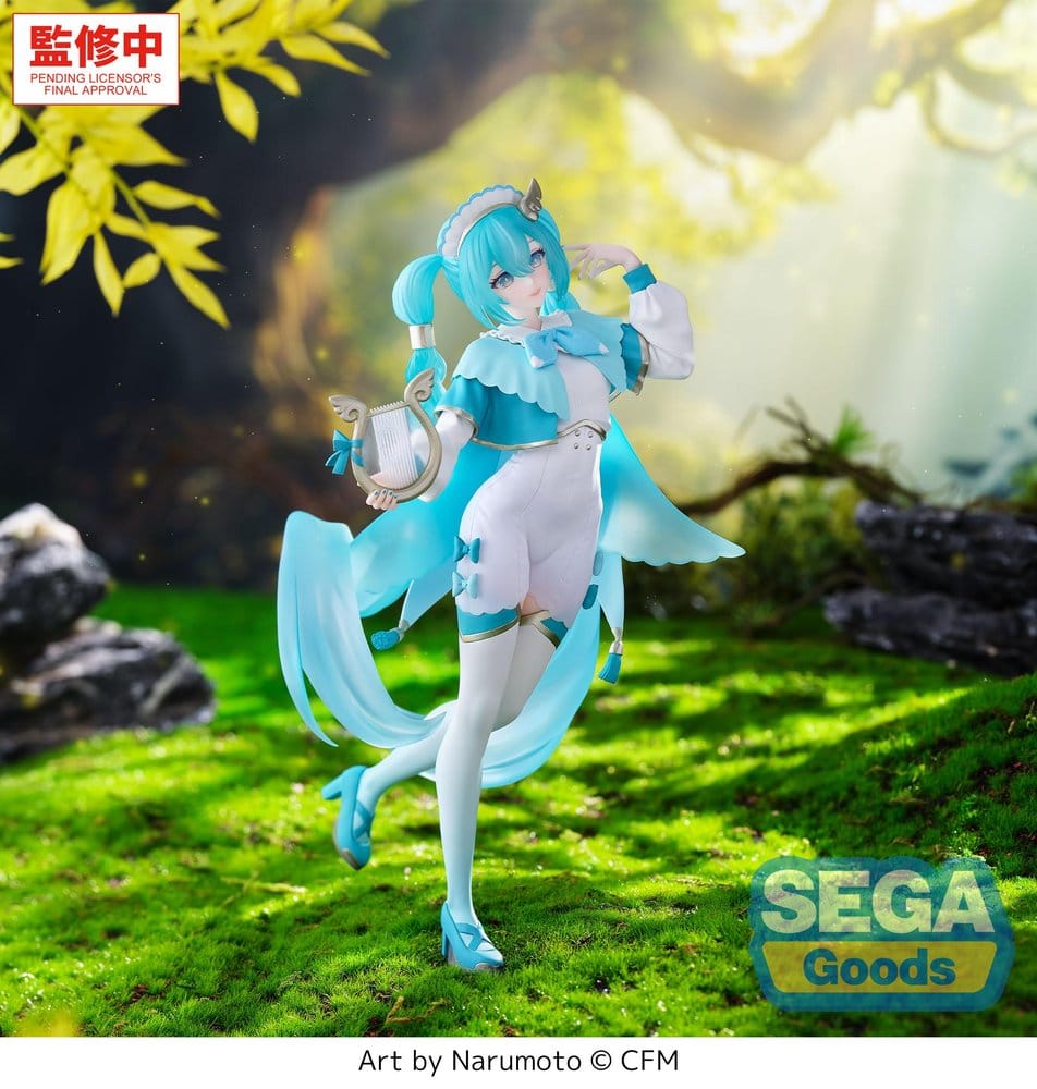 Hatsune Miku Luminasta figurine PVC Wandering Minstrel 21 cm