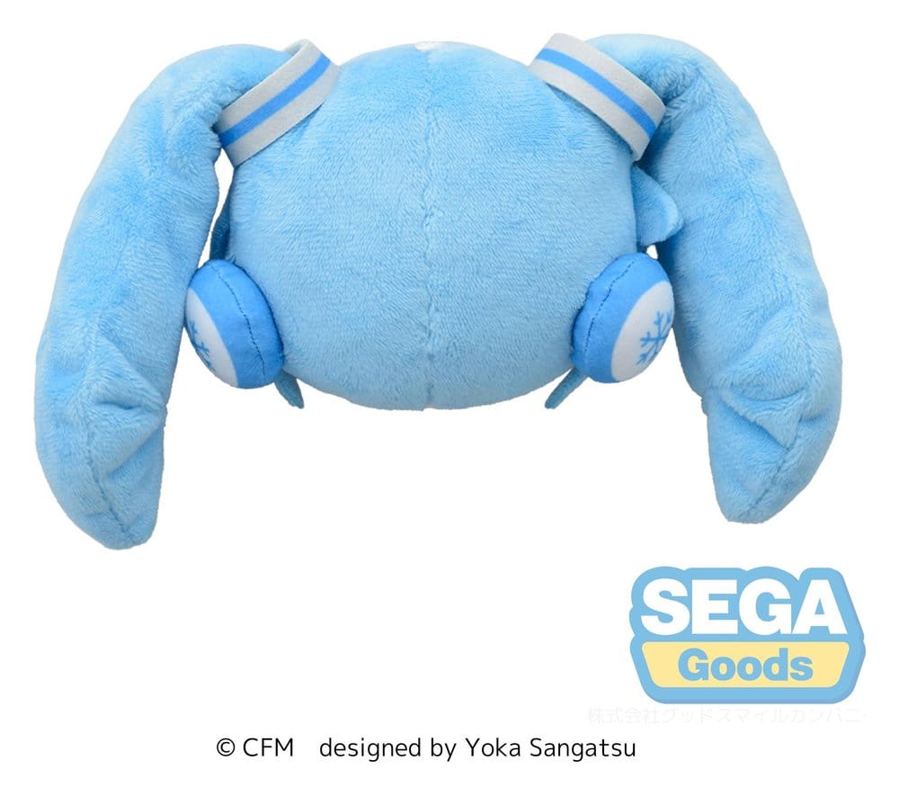 Snow Miku peluche Fuwa Petit Face Mascot