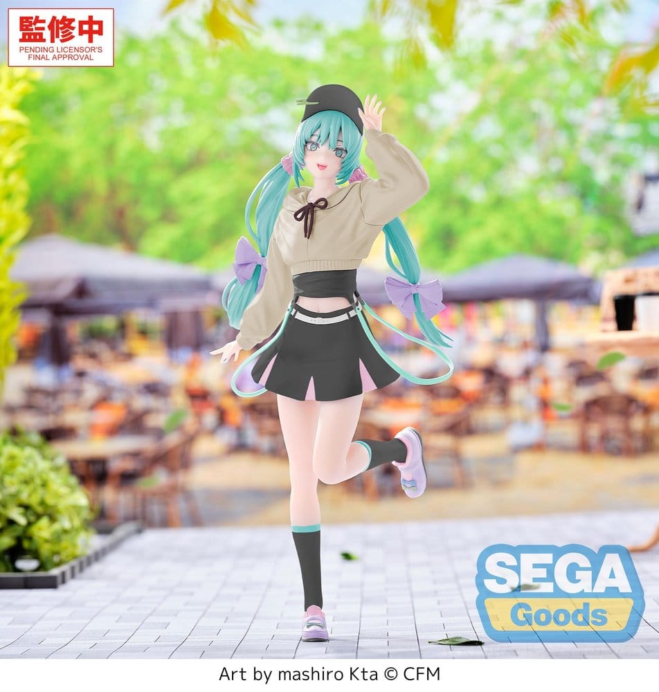 Hatsune Miku Luminasta figurine PVC Hatsune Miku Conceptual Series Vol.2 Stroll Ver. 21 cm