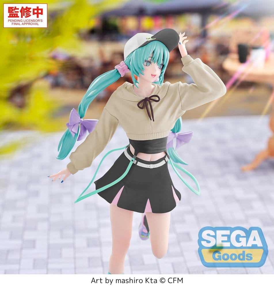 Hatsune Miku Luminasta figurine PVC Hatsune Miku Conceptual Series Vol.2 Stroll Ver. 21 cm