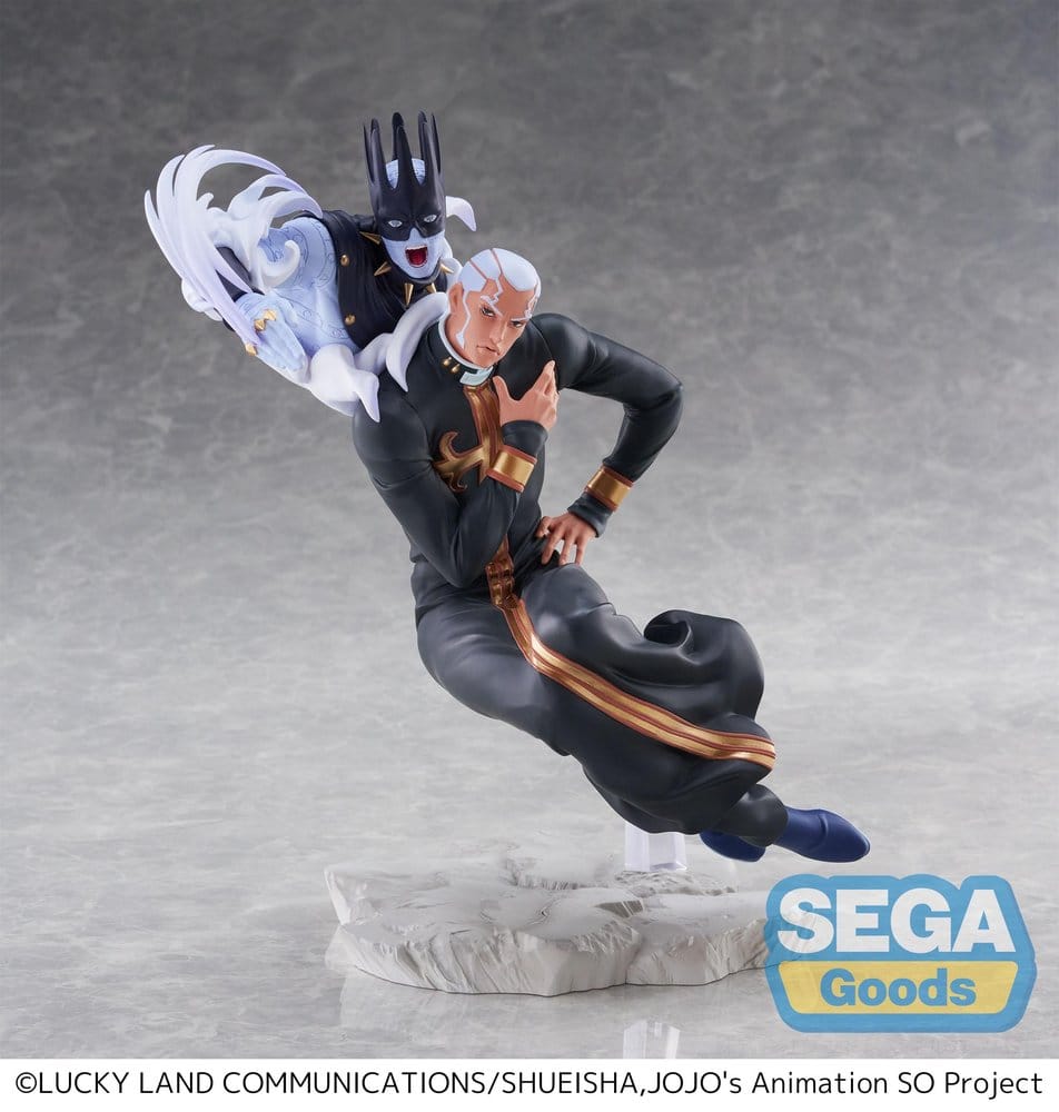 JoJo's Bizarre Adventure Stone Ocean XrossLinkMAX figurine PVC Father Pucchi 21 cm
