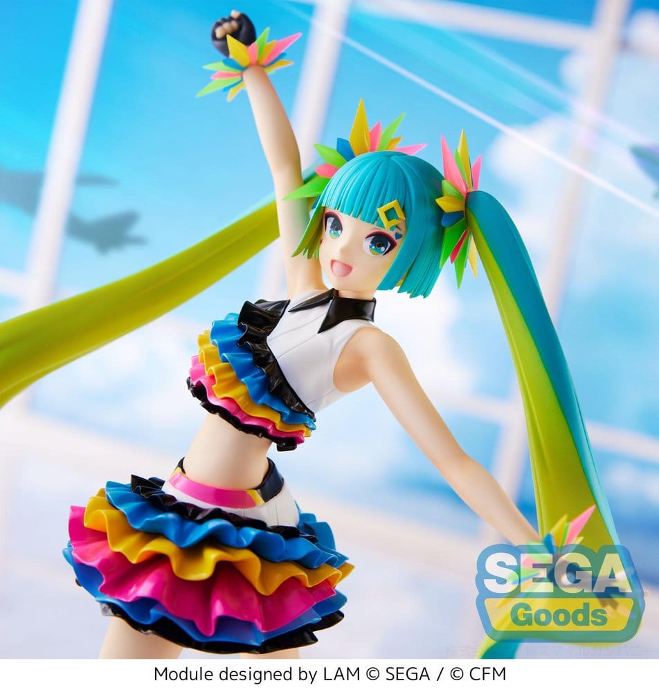 Hatsune Miku Project DIVA MEGA39's FIGURIZM figurine PVC Hatsune Miku - Catch the Wave 25 cm