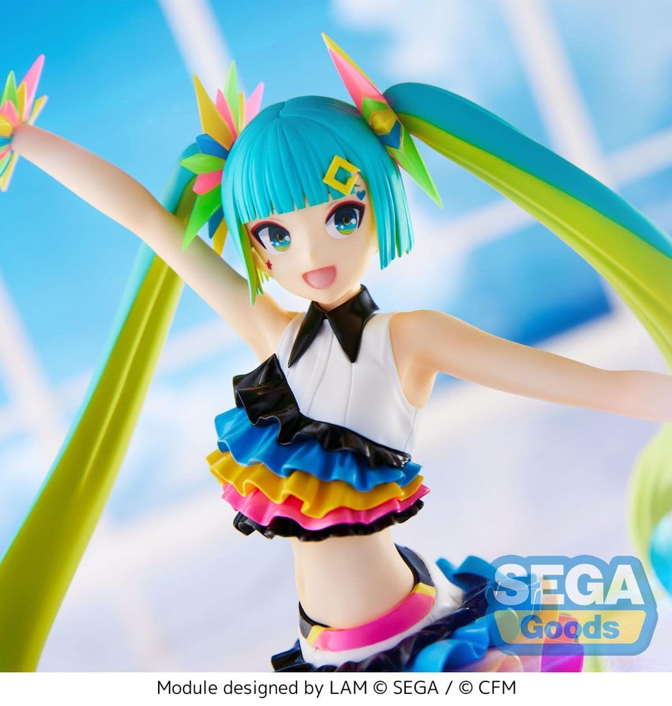Hatsune Miku Project DIVA MEGA39's FIGURIZM figurine PVC Hatsune Miku - Catch the Wave 25 cm