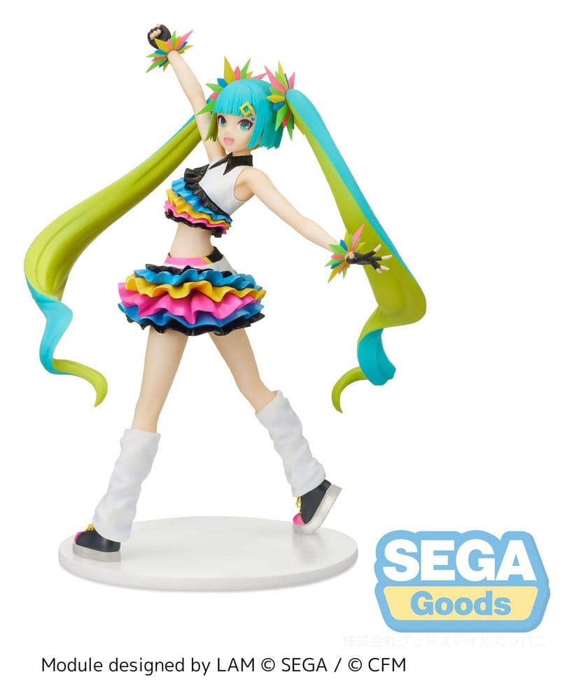 Hatsune Miku Project DIVA MEGA39's FIGURIZM figurine PVC Hatsune Miku - Catch the Wave 25 cm