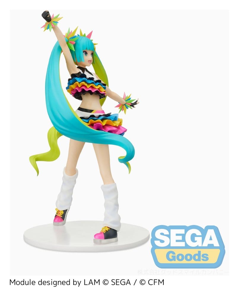 Hatsune Miku Project DIVA MEGA39's FIGURIZM figurine PVC Hatsune Miku - Catch the Wave 25 cm