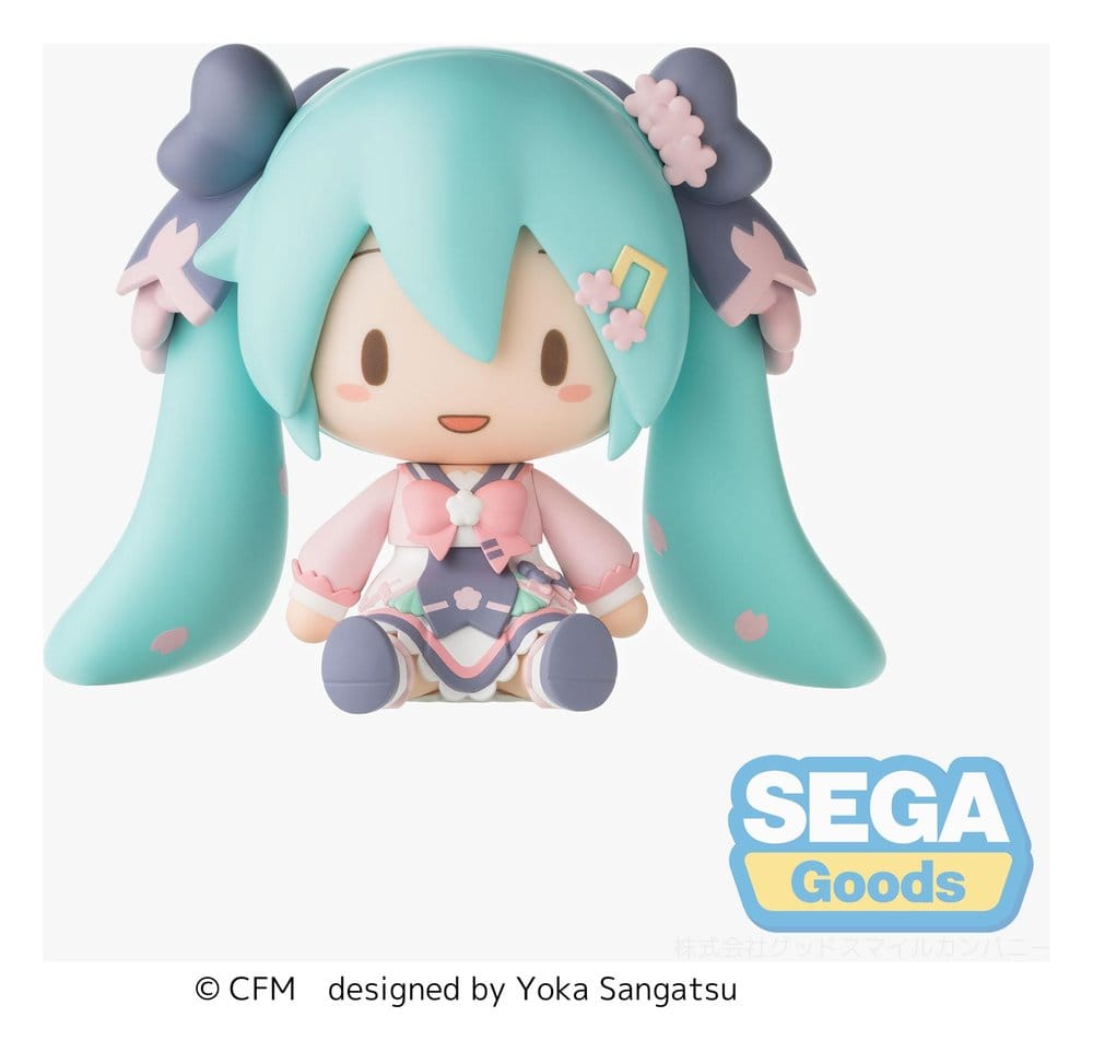 Hatsune Miku figurine fuwa petit Chibi "New Semester" 8 cm