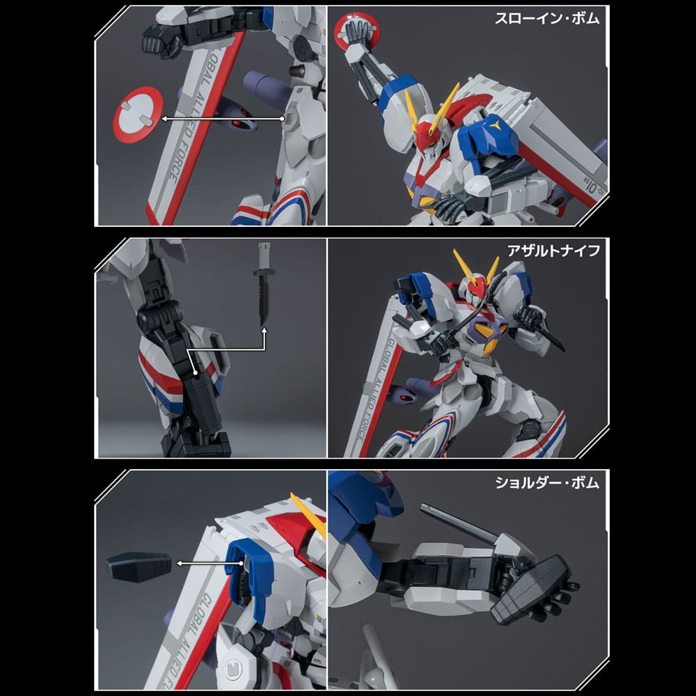 Metal Armor Dragona figurine Diecast Dragonar-1 Custom 19 cm