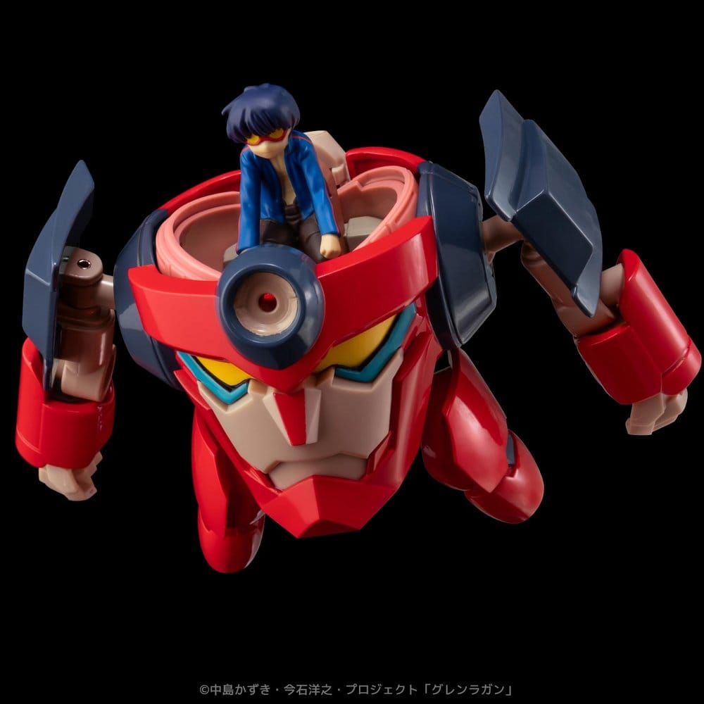 Gurren Lagann figurine Metal Compact Lagann (Standard) 7 cm