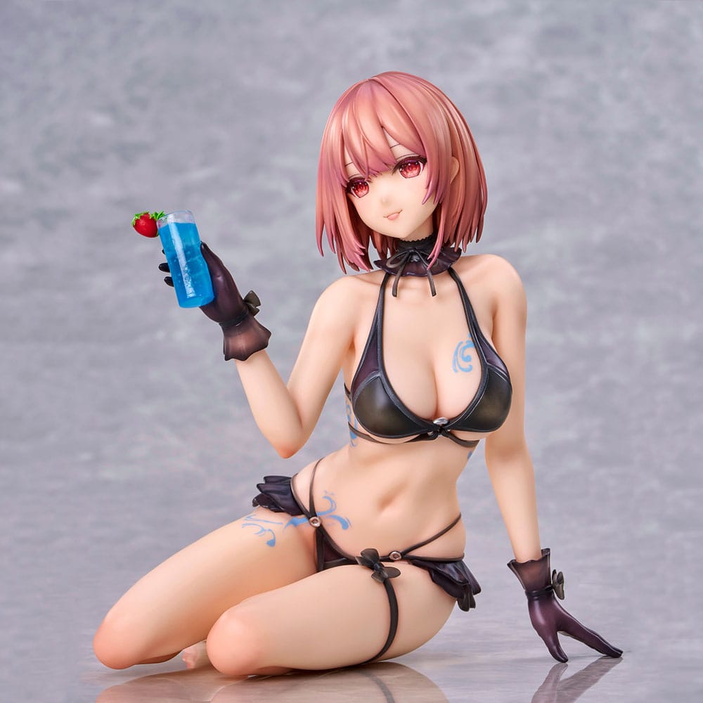 Original Character statuette PVC necömi Illustration One more drink for the vacation 13 cm