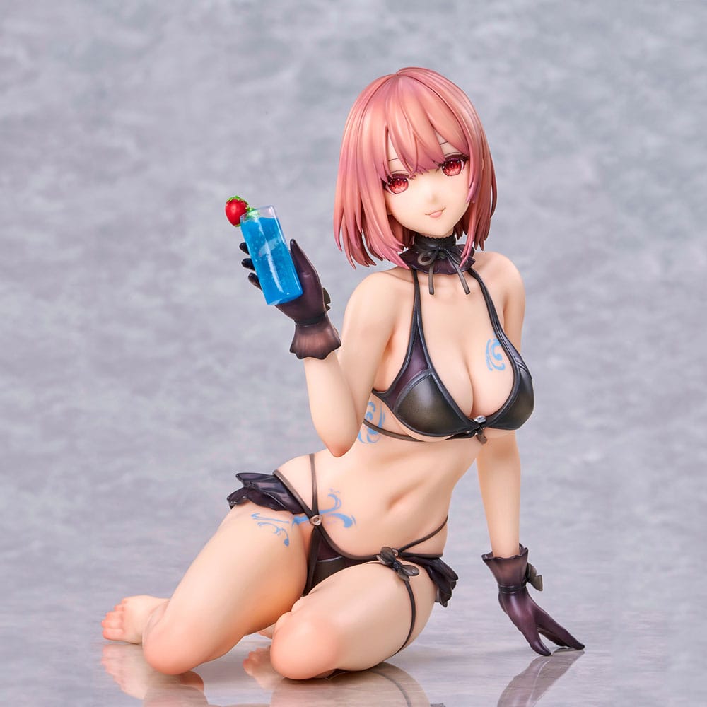 Original Character statuette PVC necömi Illustration One more drink for the vacation 13 cm