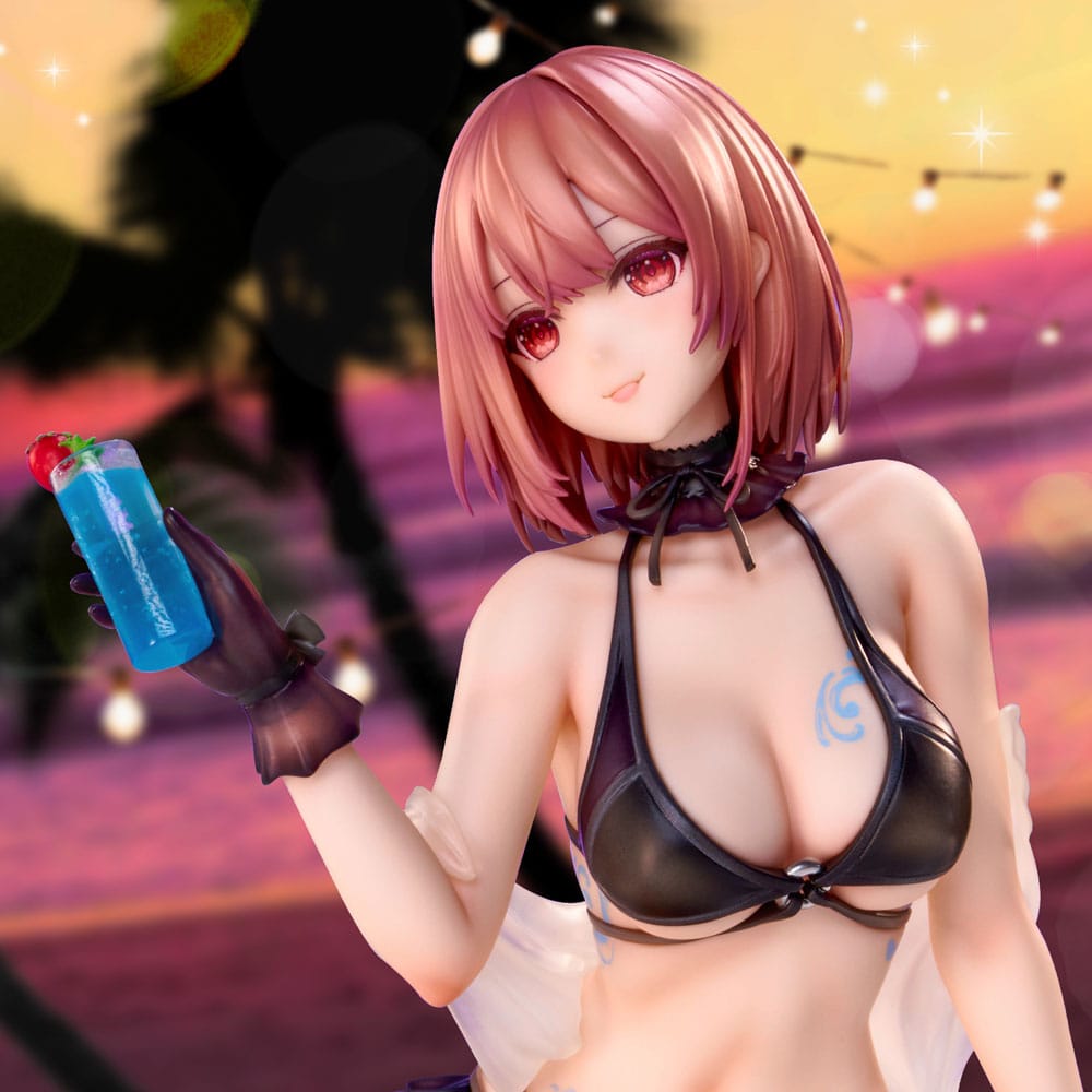 Original Character statuette PVC necömi Illustration One more drink for the vacation 13 cm