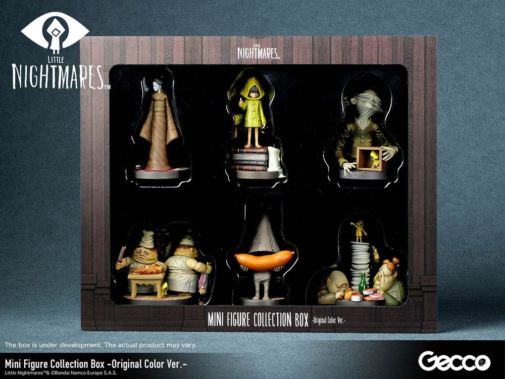 Little Nightmares pack 6 figurines mini PVC Original Color Ver.