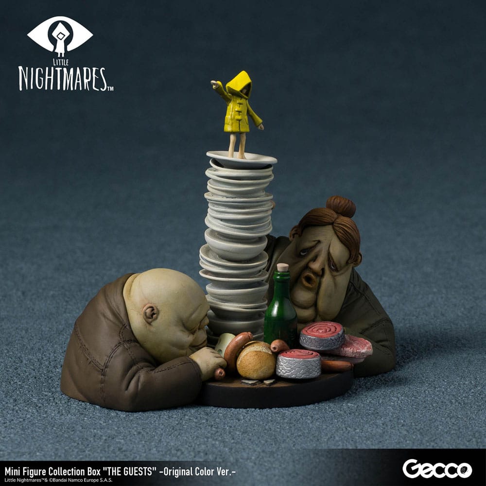 Little Nightmares pack 6 figurines mini PVC Original Color Ver.