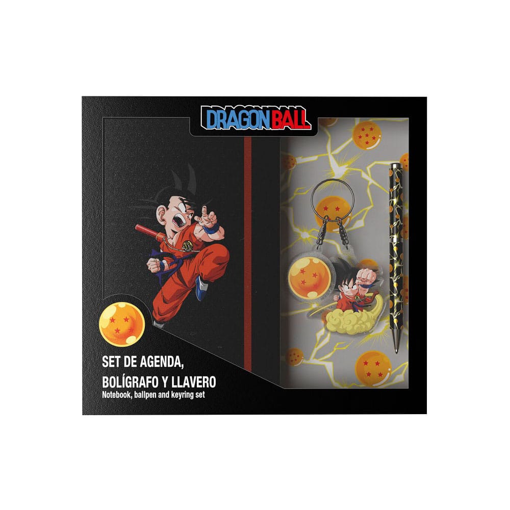 Dragon Ball - Coffret cadeau ; cahier, stylo et porte-clés