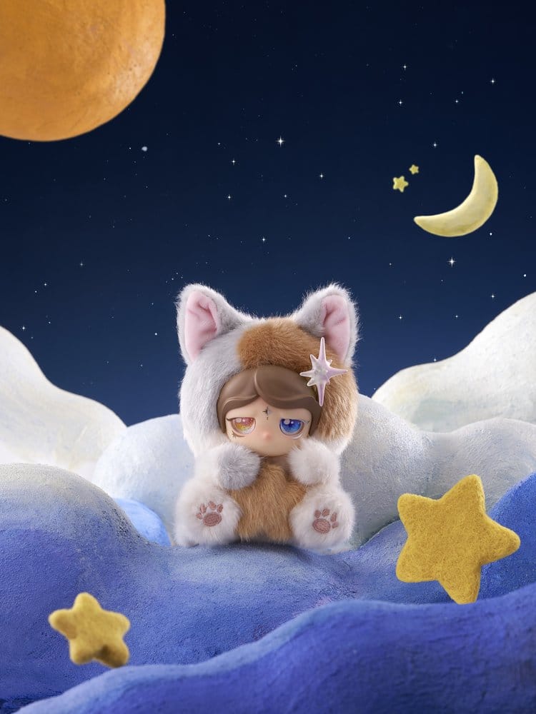 Planet Cat Wishing Star Series présentoir boîte-mystère figurines mini 11 cm (6)