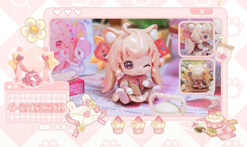 Original Character assortiment figurines Cat Nizizi-Kitten Agency 7 cm (8)