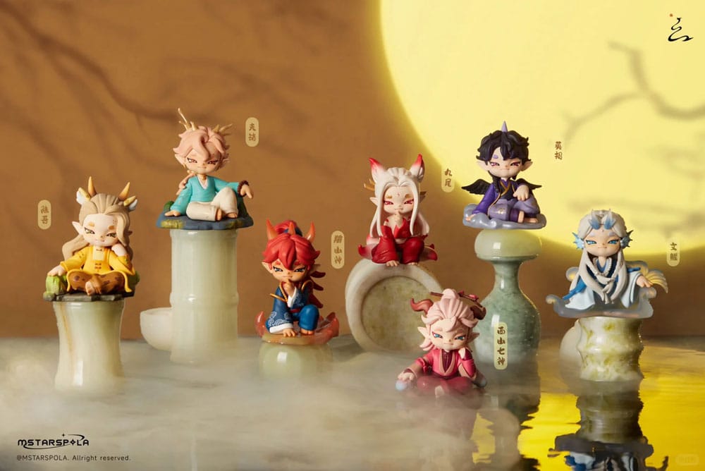 Original Character assortiment figurines Searching for Mountains and Seas, Stars 9 cm (6)