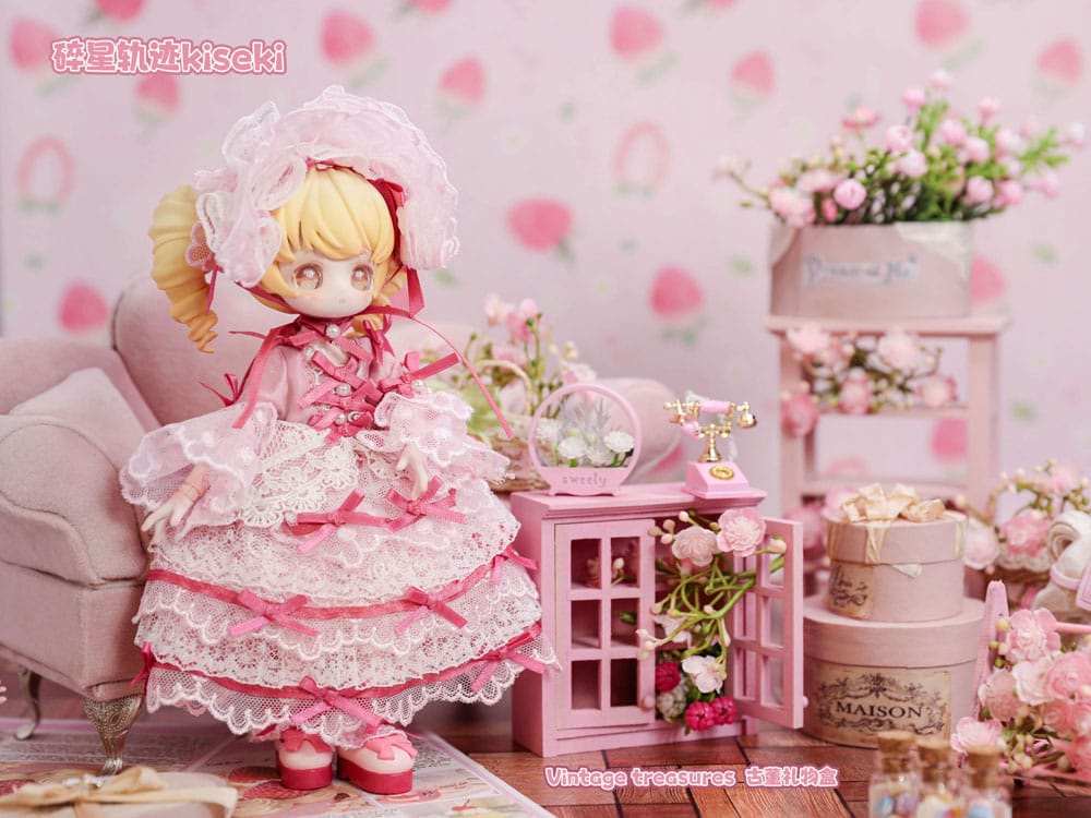 Original Character pack de 8 figurines Vintage Treasures - Antique Gift Box 18 cm