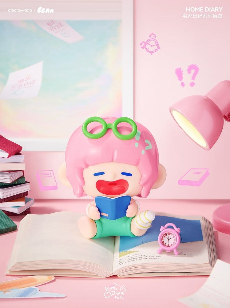 Original Character pack de 8 boîte-mystère figurines Lazy Home Diary 9 cm
