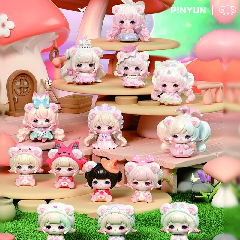 MiMiA blind box assortiment Dream House Series figurines mini (10)