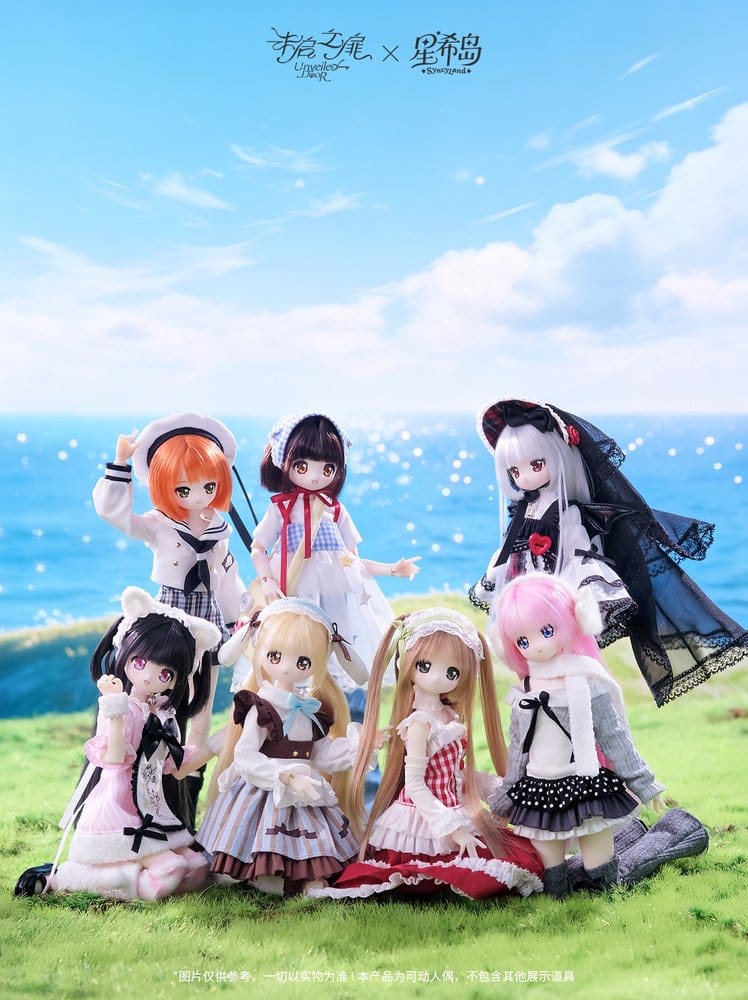 SyncyLand blind box pack 6 figurines OOTD Series 23 cm