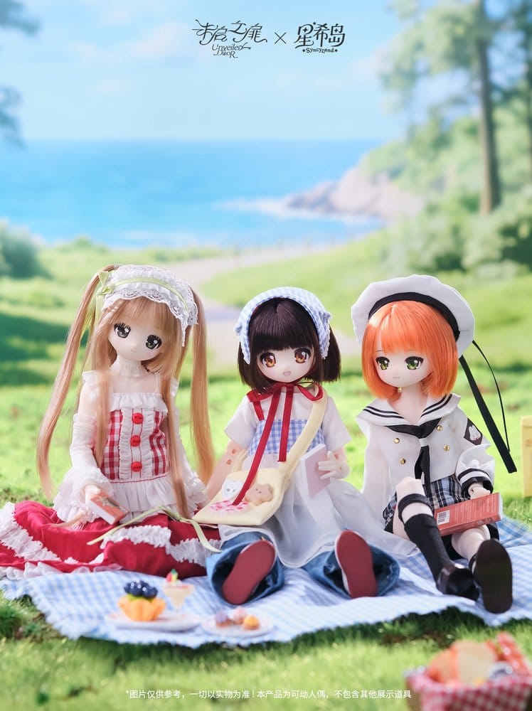 SyncyLand blind box pack 6 figurines OOTD Series 23 cm
