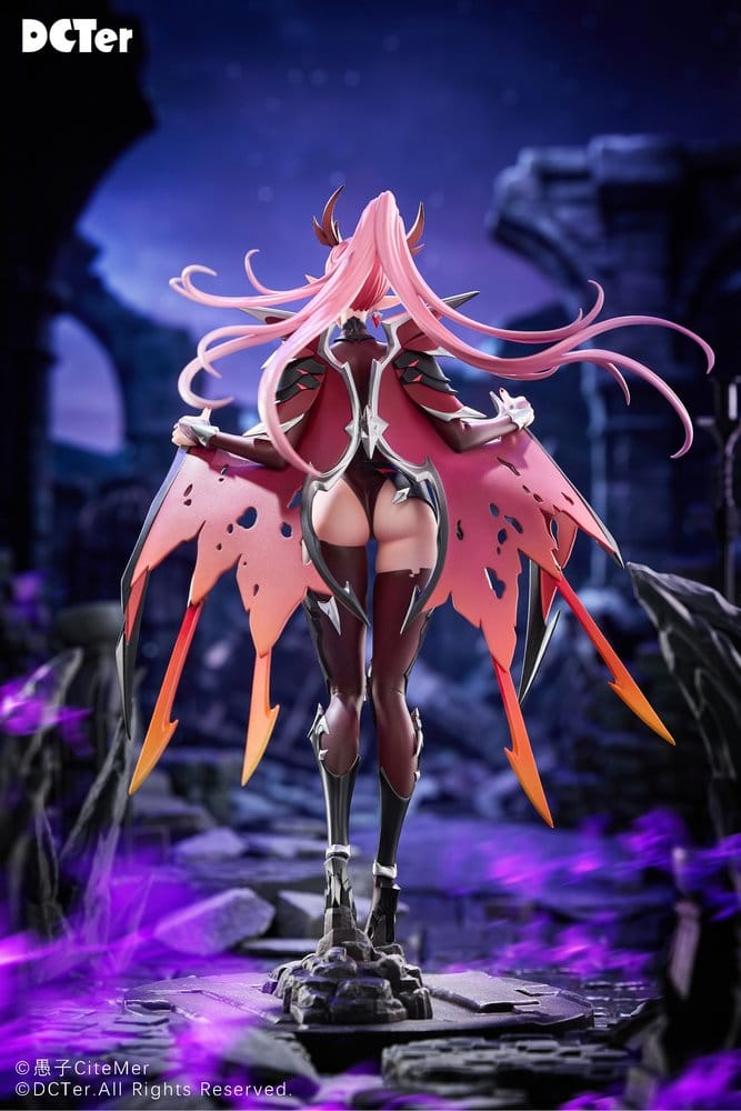 Original Character figurine PU 1/7 Heslion Draco Bellatrix Feminina 27 cm