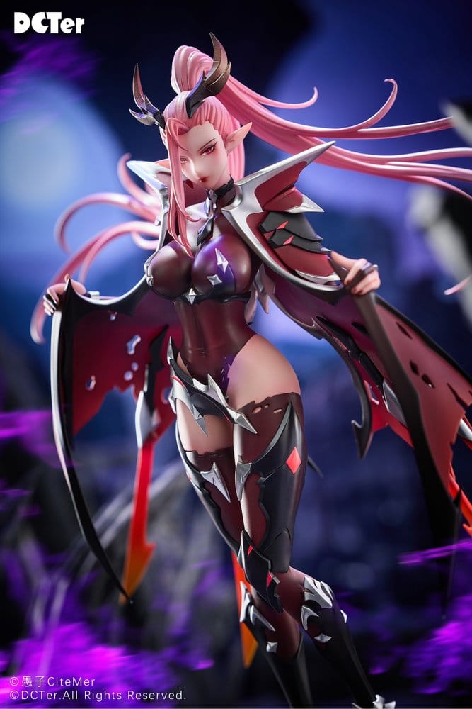 Original Character figurine PU 1/7 Heslion Draco Bellatrix Feminina 27 cm