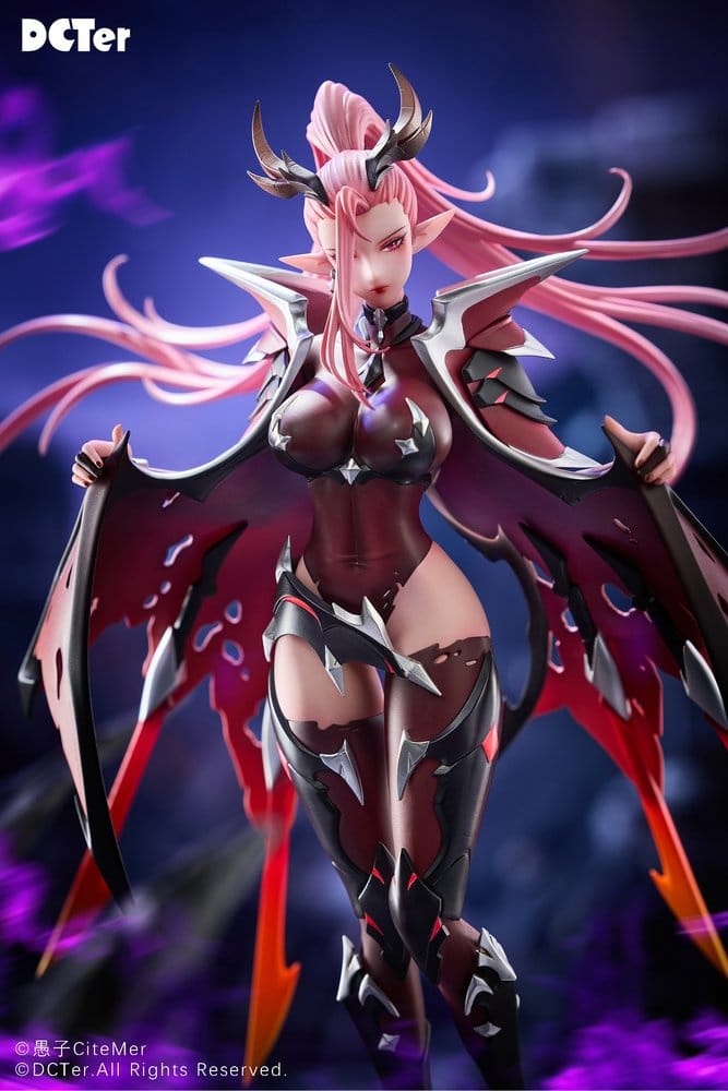 Original Character figurine PU 1/7 Heslion Draco Bellatrix Feminina 27 cm