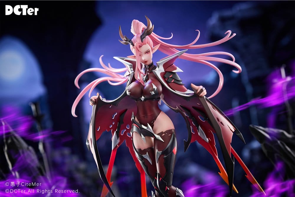 Original Character figurine PU 1/7 Heslion Draco Bellatrix Feminina 27 cm