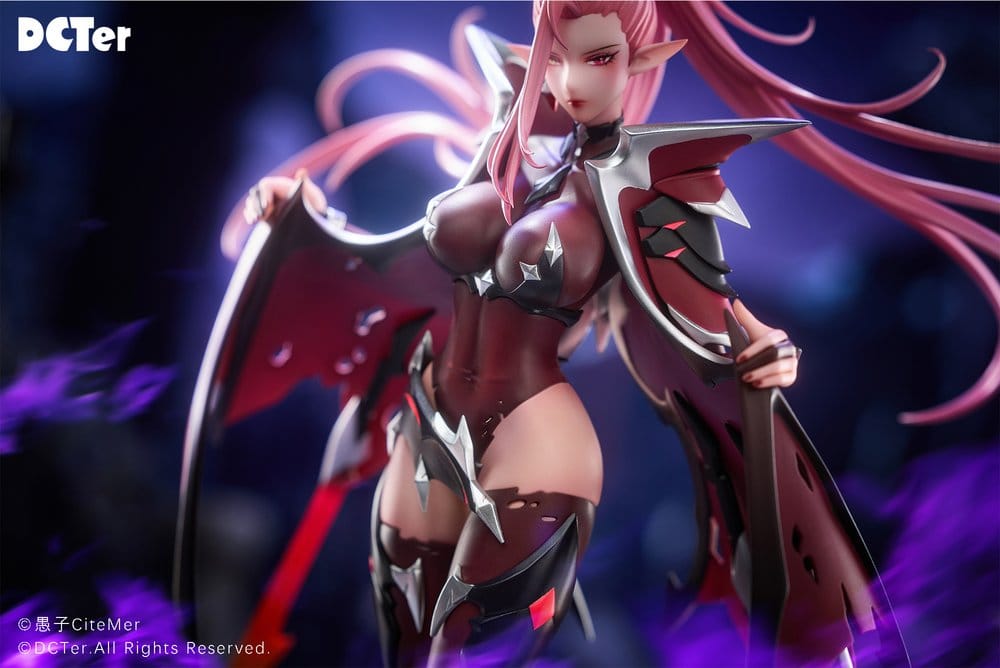 Original Character figurine PU 1/7 Heslion Draco Bellatrix Feminina 27 cm