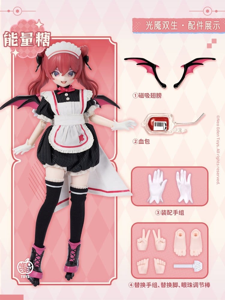Original Character assortiment Figure Angel & Demon blind box assortiment MJD Poupée Blind Box 22 cm Assortment (6)