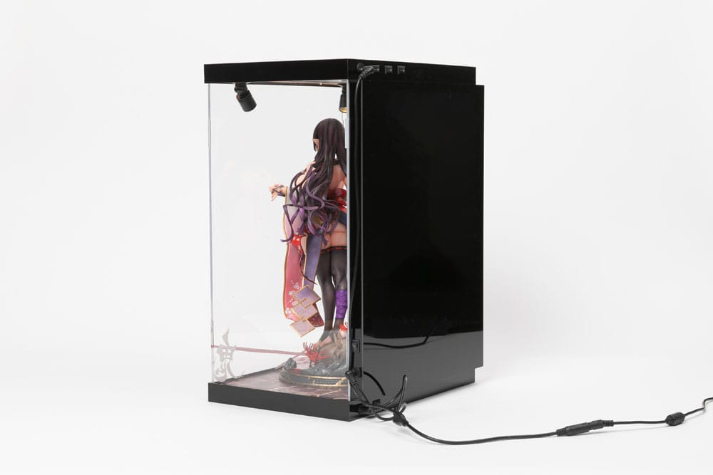 SHINSAI présentoir vitrine acrylique avec éclairage Inbina Rasethuhime Saki M Edition 39 cm