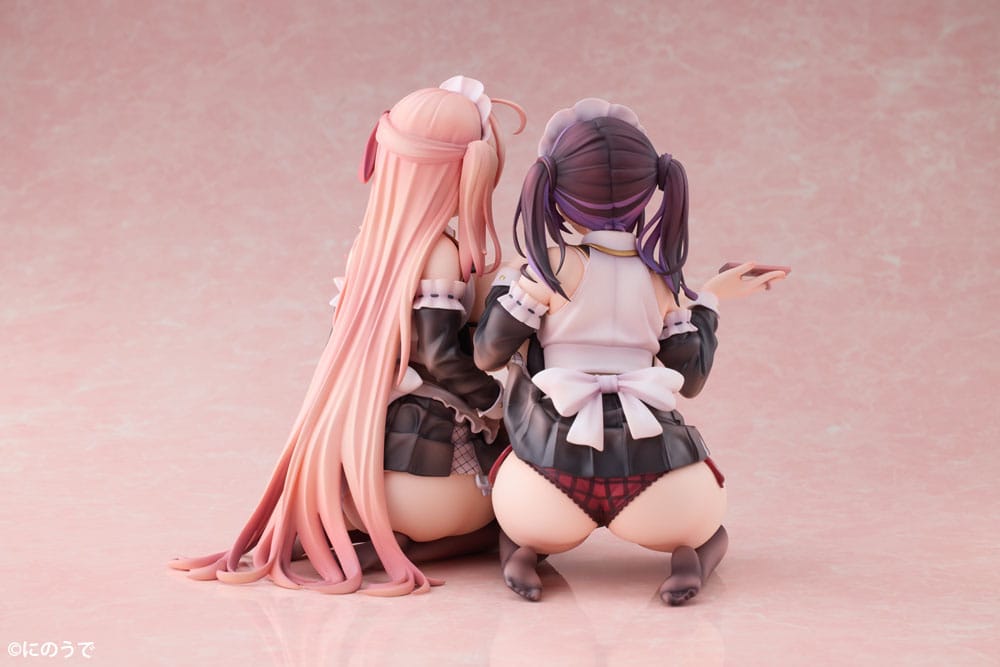 Original Character pack 2 statuettes PVC 1/5 Koho Miya & Otsuhane Fuwari illustration by Ninoude 18 cm