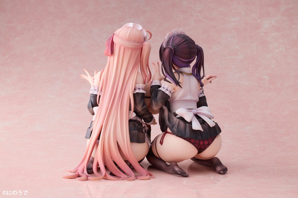 Original Character pack 2 statuettes PVC 1/5 Koho Miya & Otsuhane Fuwari illustration by Ninoude 18 cm