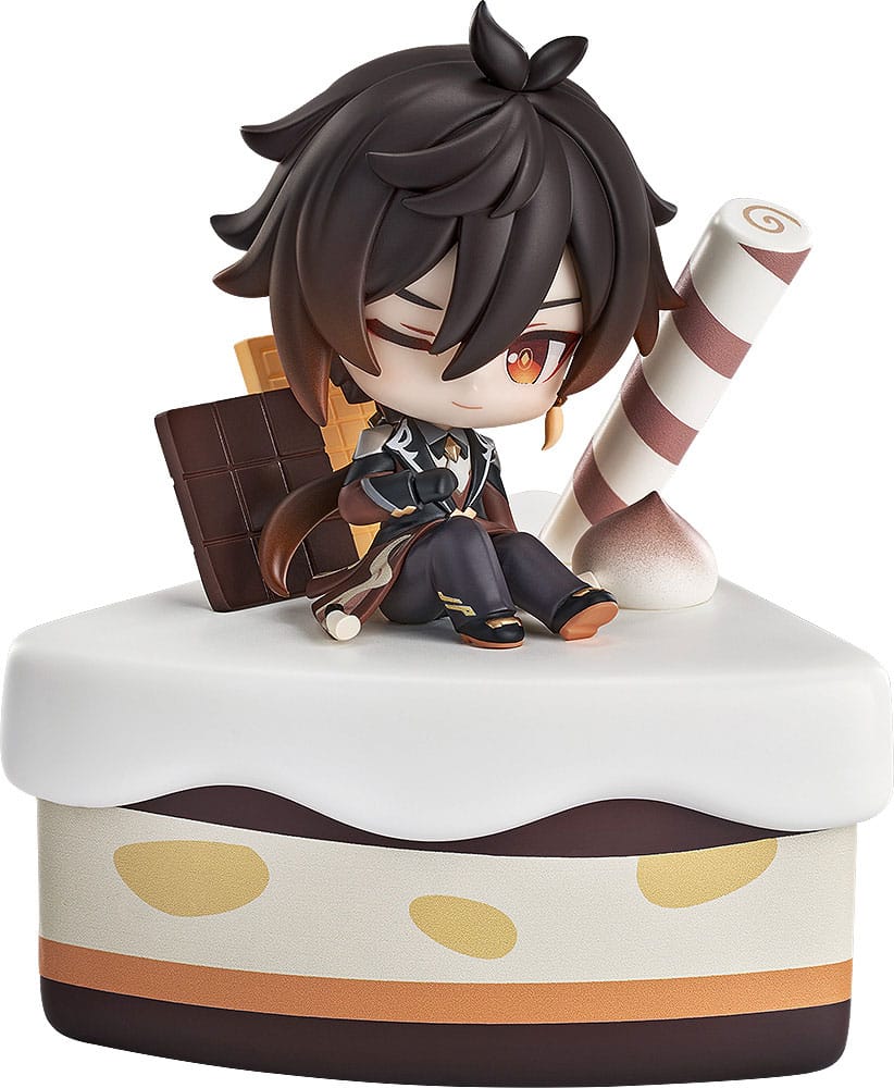 Genshin Impact figurine Wondrous Travels Series Zhongli Chibi 12 cm
