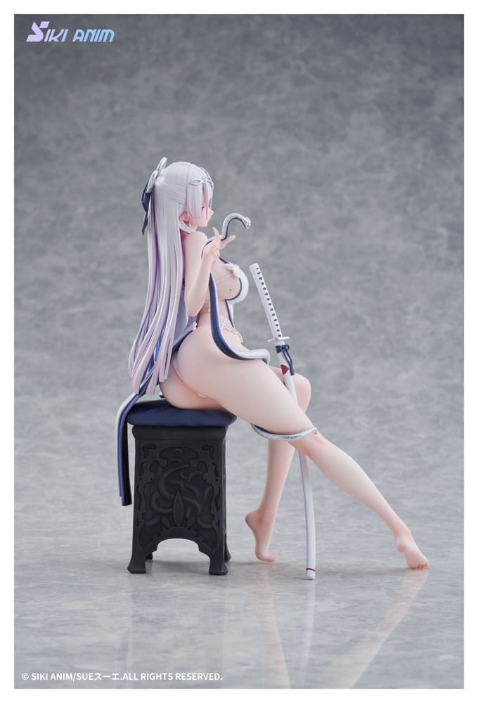 Original Character statuette PVC 1/7 The Color of the Blue - White Snake Normal Edition 20 cm