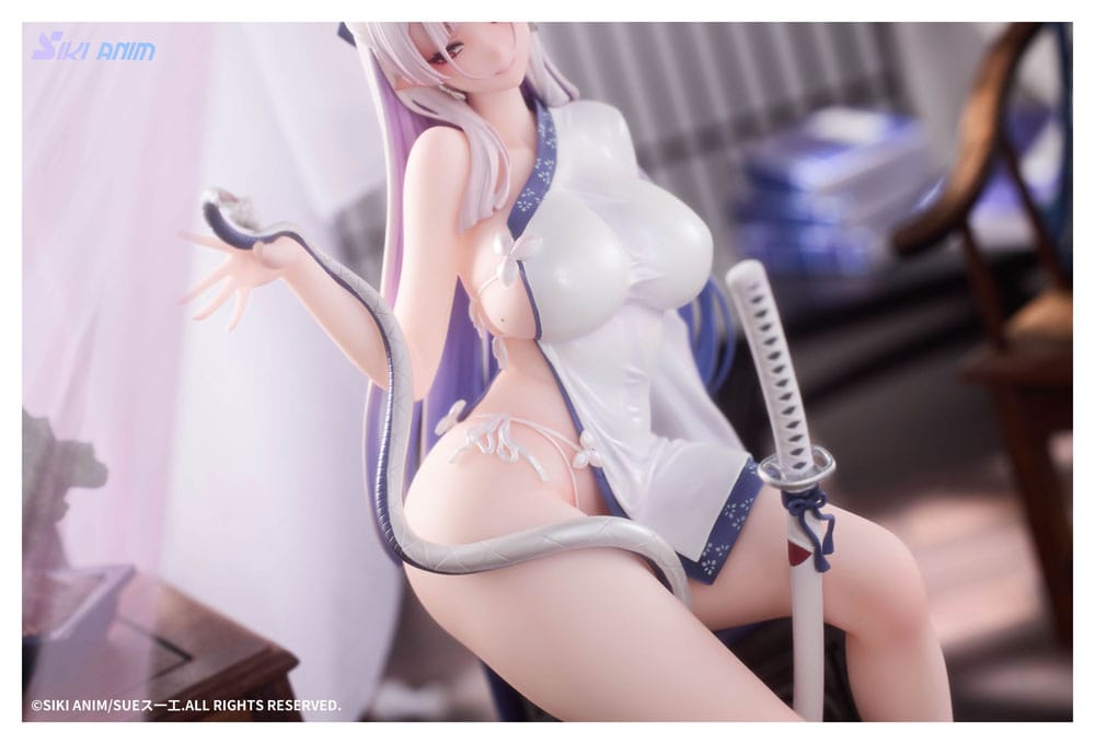 Original Character statuette PVC 1/7 The Color of the Blue - White Snake Normal Edition 20 cm