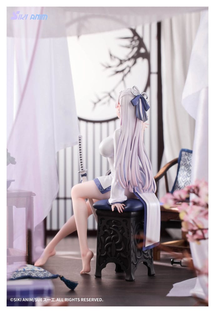 Original Character statuette PVC 1/7 The Color of the Blue - White Snake Normal Edition 20 cm