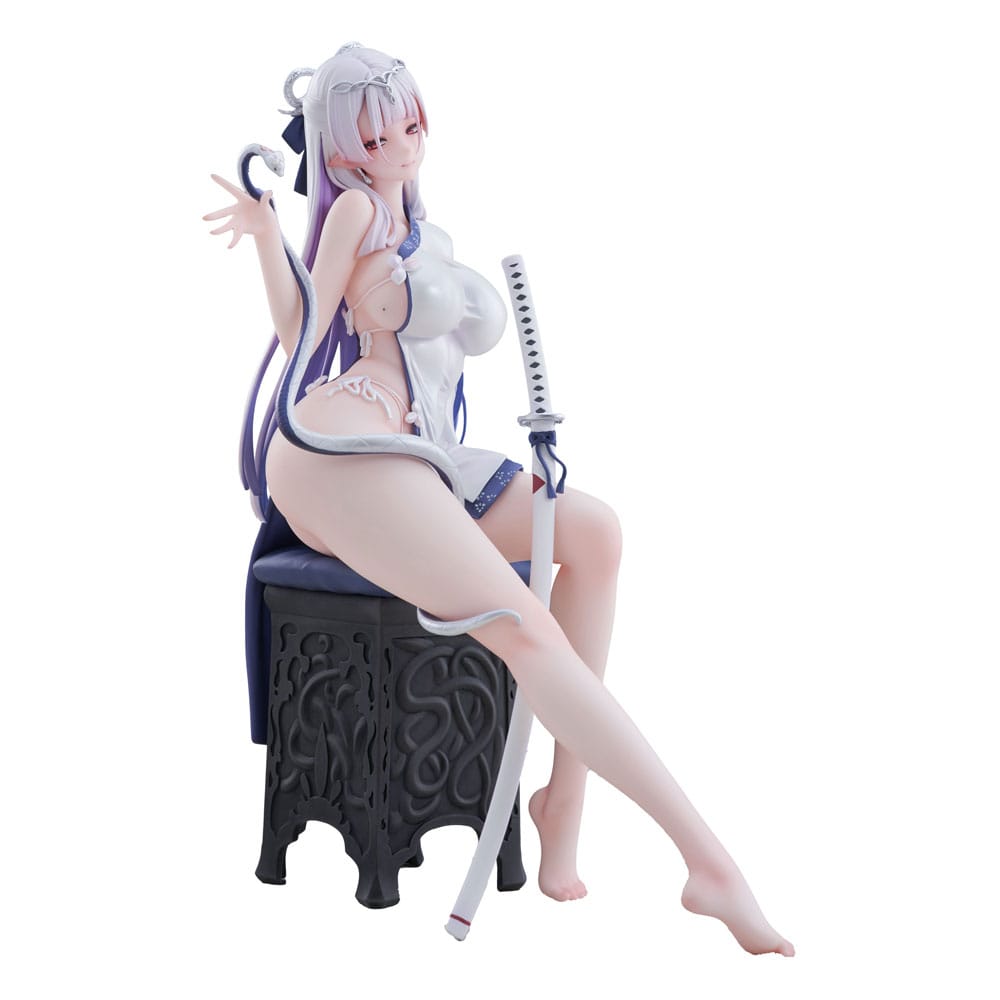 Original Character statuette PVC 1/7 The Color of the Blue - White Snake Deluxe Edition 20 cm